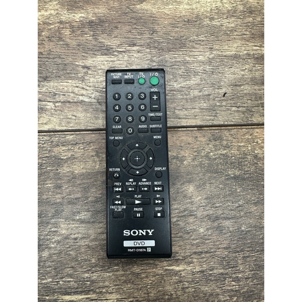 Original DVD Player Remote Control for Sony RMT-D187A (USED)